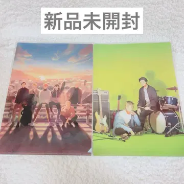 기븐 영화 굿즈 히이라기 mix 클리어 파일 2종 세트 미개봉 새상품