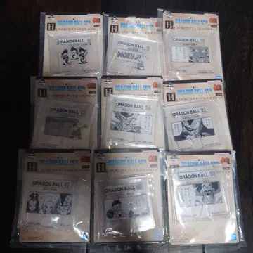 제일복권 드래곤볼 40th 그 두 번째 H상 9종