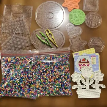 펄러비즈 세트 (플레이트 비즈 디자인 시트) 퍼들러