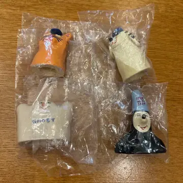 Hongama 4개 세트 홍가마 고양이 개 고스트