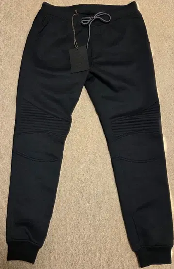 ACANTHUS 더블 니트 바이커 팬츠