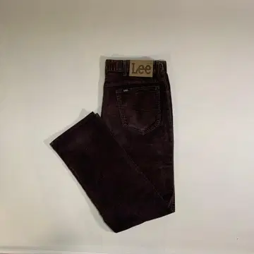 USA제 Lee 200-2821 코듀로이 다크 브라운 W34