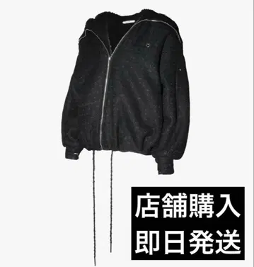 S ring asymmetry hoodie lace