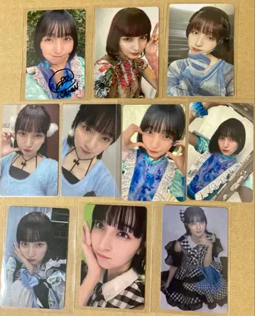 캐논 포토 카드 10장 세트 사인 포함 1장 KiSS KiSS