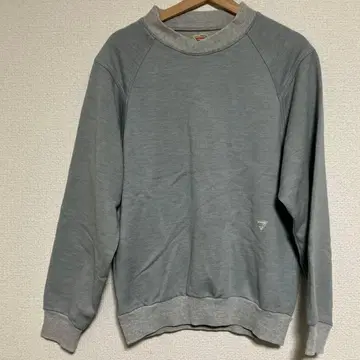 온워드 YMCA 그레이 맨투맨 트레이닝복 삼각형 로고 L 구제 의류