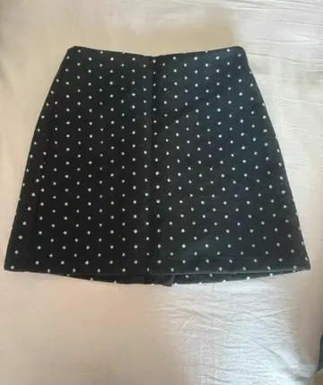 도트 미니 스커트