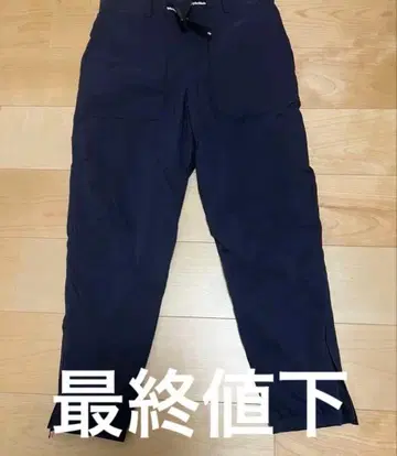 새상품급 테일러메이드 팬츠 옥타팬츠 M 네이비 가을/겨울 속기모