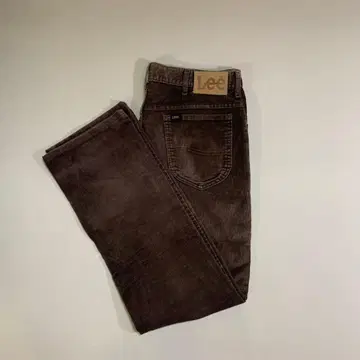 USA제 Lee 200-2821 코듀로이 브라운 W34