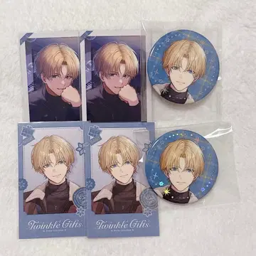 니지산지 윈터 데이트 엑스알비오 캔뱃지 폴라로이드