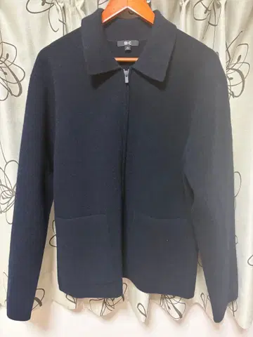 유니클로 니트 풀집업 자켓