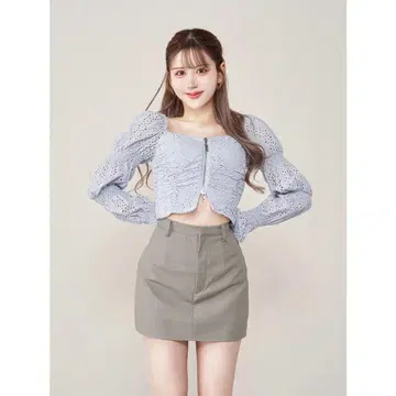 Darich 코튼 레이스 디자인 탑스 ( 색스 )