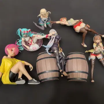 캐릭터 피규어 6체 세트