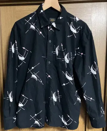 RATS 아토믹 플랜트 플란넬 셔츠 L 사이즈