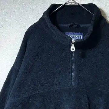90s USA제 랜즈엔드 하프 지퍼 플리스 자켓