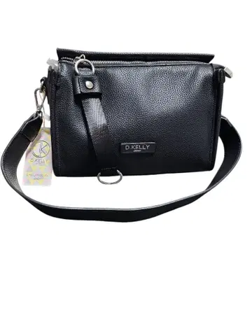 D. KELLY 블랙 가죽 숄더백 2WAY 미사용 새상품