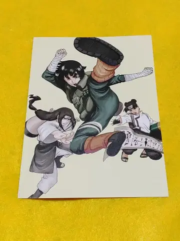 나루토 엽서 특전 리 휴우가 네지 텐텐