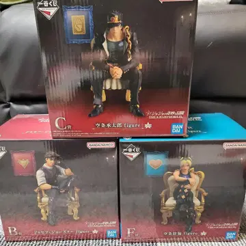 죠죠의 기묘한 모험 피규어 세트 B상 C상 F상