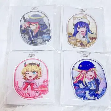 최애의 아이 47도도부현의 아이 트레이딩 아크릴 키링 도호쿠 묶음 판매