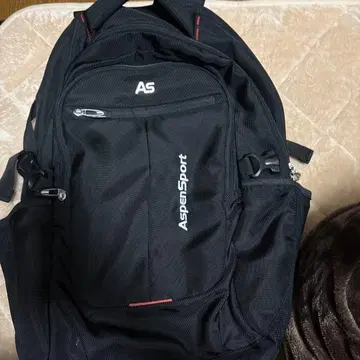 AspenSport 블랙 백팩