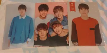 seventeen 원우 클리어 파일 3장 세트