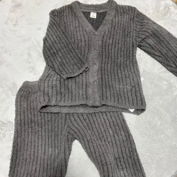 pique 플리스 리브 룸웨어 세트