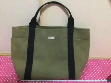 짐 톰슨 JIM THOMPSON 빅 토트백 캔버스 카키 블랙