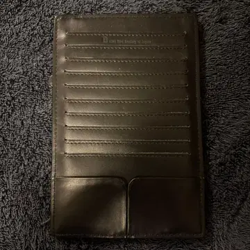 MIC/카드 케이스/가죽/BLK/무지/남성용