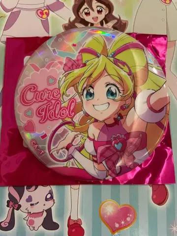너와 아이돌 프리큐어 드림 스테이지 드리스타 큐어 아이돌 캔뱃지