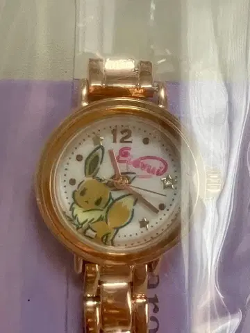 포켓몬 잇츠데모 이브이 여성용 손목시계