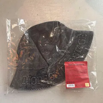 HOPE ON THE STAGE 버킷햇 블랙 데님