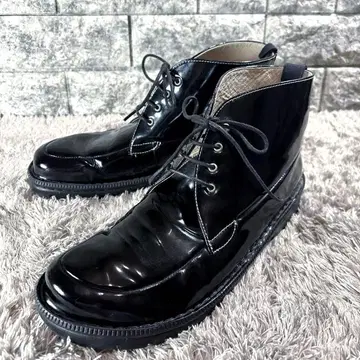 버켄스탁 파사데나 별주 에나멜 부츠 패턴트 레더 레어