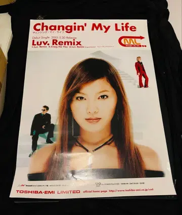 Changin' My Life Luv. Remix 포스터 B2 사이즈