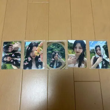 lesserafim DICON 윤진 트레이딩 카드