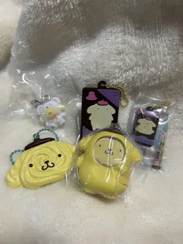 폼폼푸딩 캡슐 토이 세트 5개