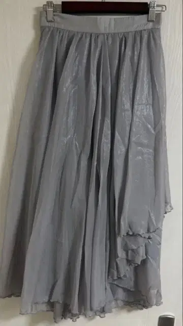 AndCouture 앙데팡당 롱 스커트 튤 오간자