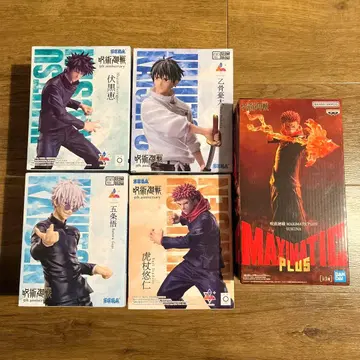 주술회전 피규어 5종 세트