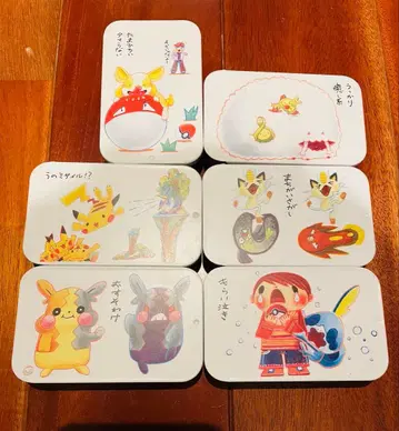 포켓몬 푸치캔 컬렉션 6세트 - 포켓몬이 아닌 포켓몬들