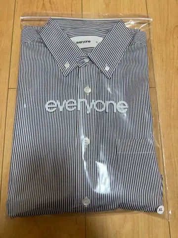 everyone 2025A/W 스트라이프 셔츠 XL 새상품