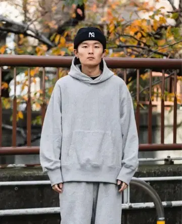 CLESSTE LOOP WHEEL SWEAT PARKA