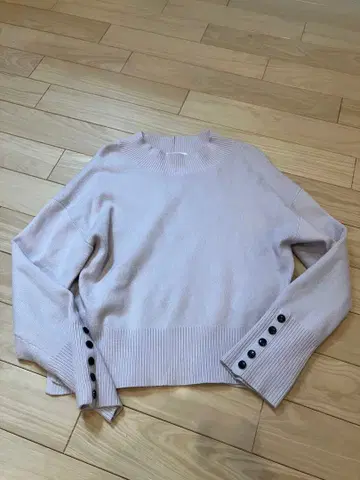 GLOBAL WORK 핑크 베이지 스웨터 M