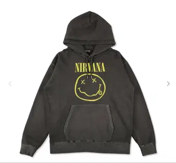 NIRVANA SMILEY HOODED SWEATSHIRT