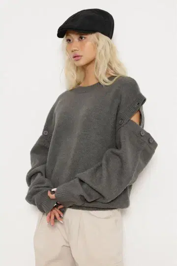 LAGUA GEM 2WAY LOOSEY 니트