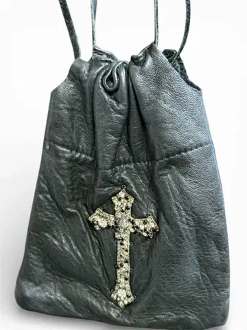 ifsixwasnine pouch skull cross bag