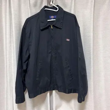 Dickies 워크 자켓 아이젠하워 블랙 XL 구제 의류