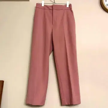 23구 my standard 테이퍼드 팬츠 핑크 40 사이즈