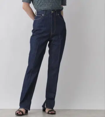 LOWRYS FARM 인슬릿 스틱 데님 팬츠