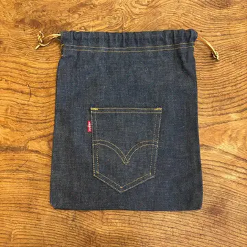 Levi's 데님 복조리 백 big E
