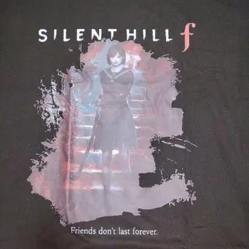 사일런트 힐 f 호러 게임 티셔츠