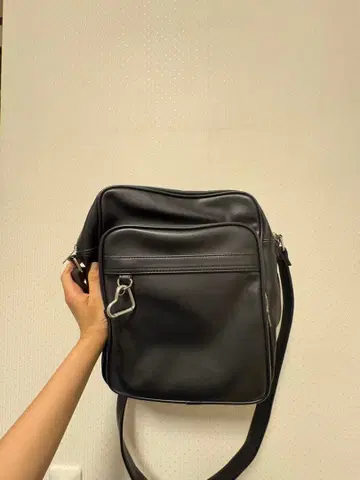 WEGO 블랙 스쿨 숄더백