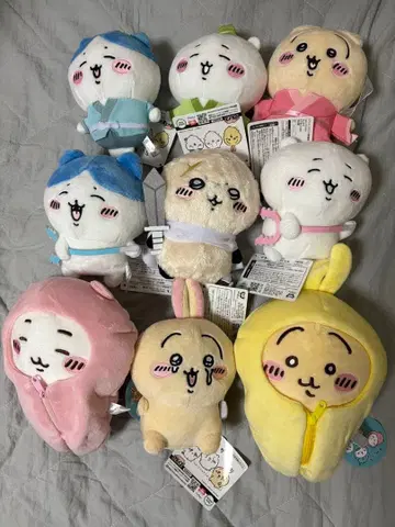 치이카와 (먼작귀) 봉제 인형 묶음 판매